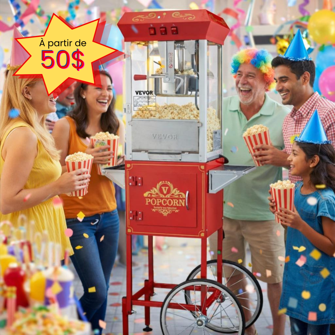 Machine à Pop-Corn (avec base)