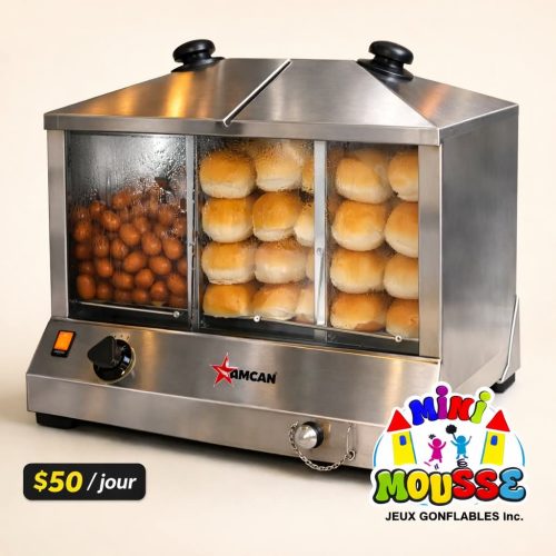 Machine hot dog
