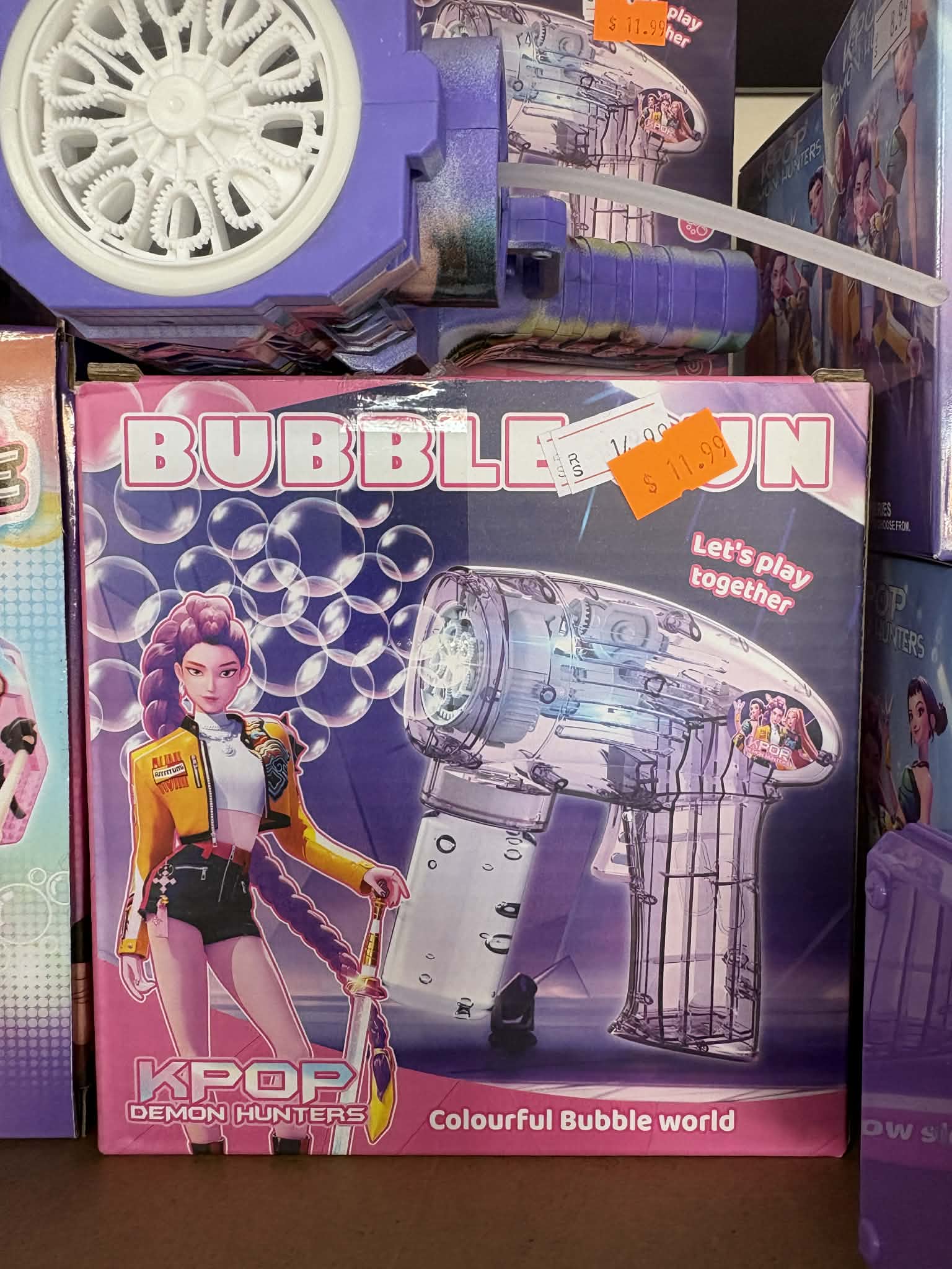 Fusil à bULLES
